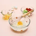 미피 내열유리 믹싱볼 뚜껑세트 2,400ml