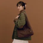 pino bag (suede) - brown (M)