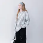 Freya stripe tee_grey