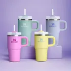 [스탠리공식유통사] 퀜처 H2.0 플로우스테이트 텀블러 591ml(손잡이형)