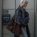 BRISE GRAND BAG (SUEDE BROWN)