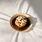 Fog mini plate 포그 미니 플레이트 September (Brown/Ivory)