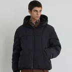 DETACHABLE 2WAY DOWN PUFFER BK