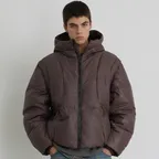 DETACHABLE 2WAY DOWN PUFFER BR
