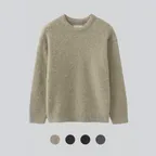 Grain Wool Brushed Knit (4COLOR)