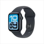 애플워치 SE 3 GPS 40mm 미드나이트 알루미늄 케이스 미드나이트 스포츠 밴드 (SM) MEH94KH/A