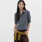 SOFT TOUCH CHECK SHIRTS NAVY CHECK