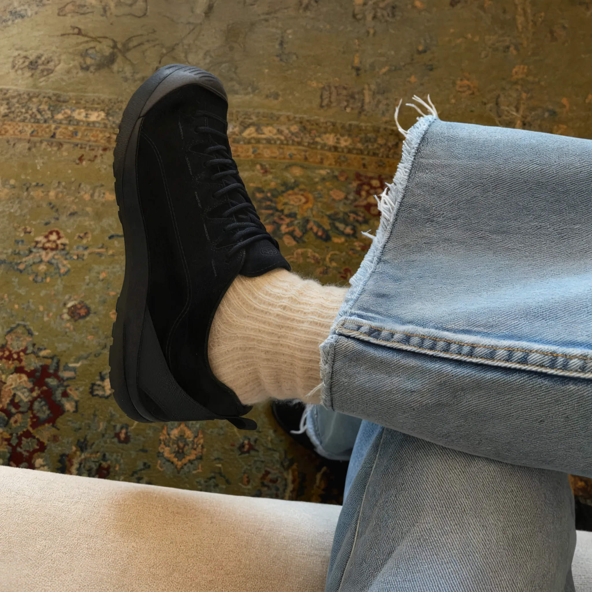 NICEGHOSTCLUB X NOTTZ] Derby Sneakers BLACK - 감도 깊은 취향