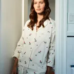 (W) 슬리피 존스 마리나 파자마 세트 엠브로이더드 포지 MARINA PAJAMA SET (Embroidered Posy)