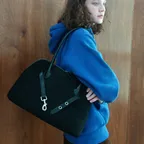 NOA BAG [Suede Black]