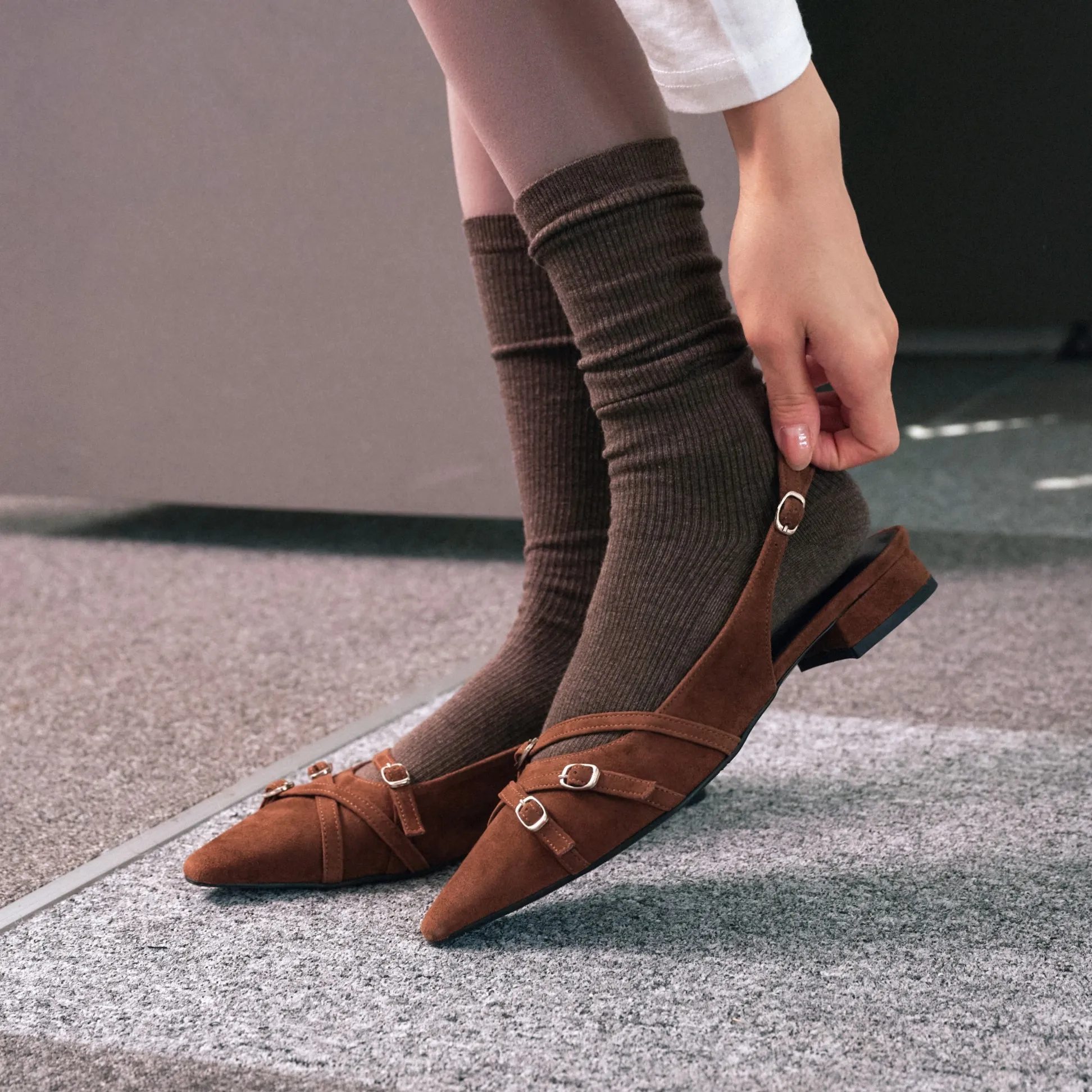 Scarlett sling back 3Color