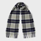 메리노울 머플러 25cm - 반녹번 실버