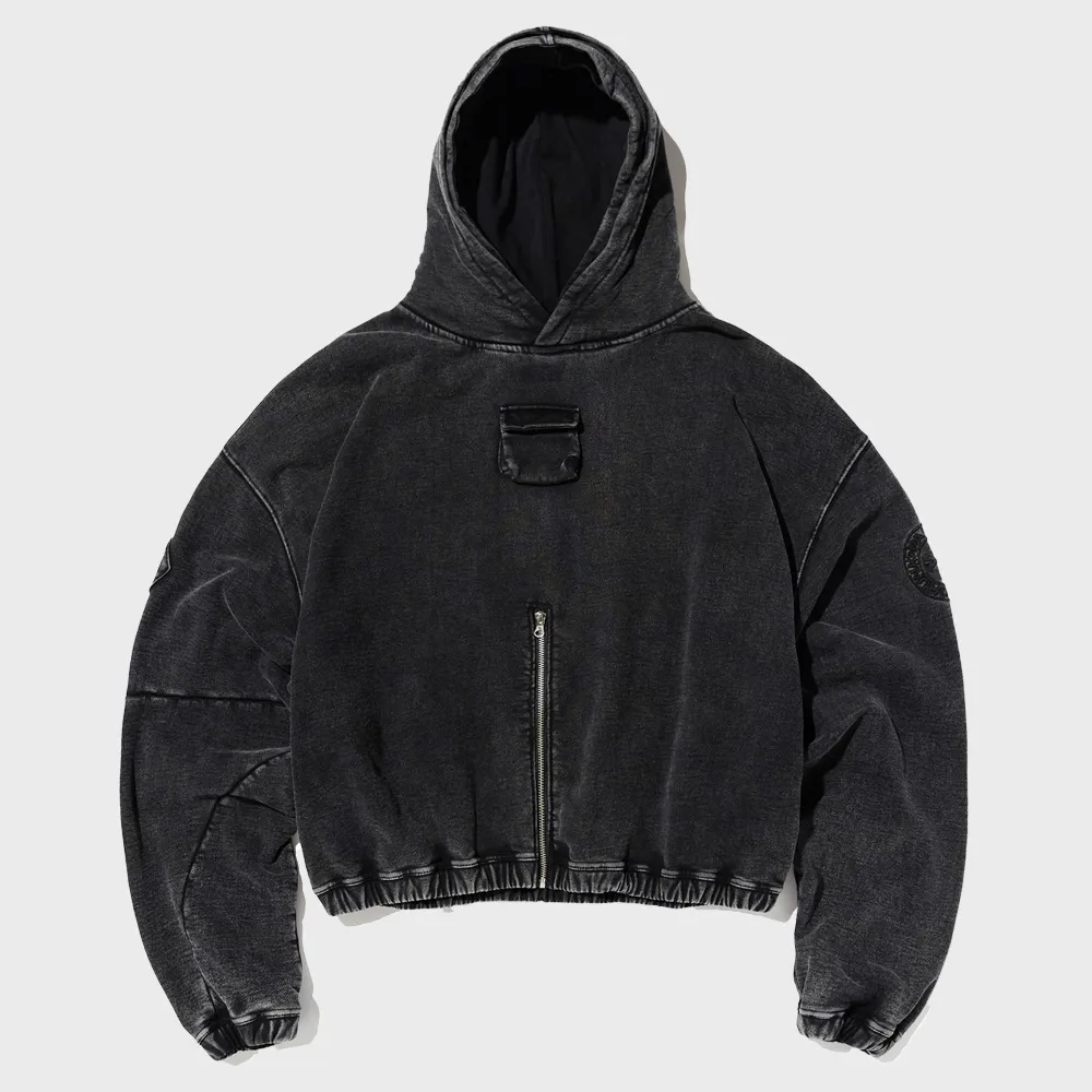 Self Guard Self Guard Double Hoodie (BLACK) - 감도 깊은 취향 셀렉트샵 29CM