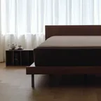 브라운 매트리스커버