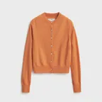 [포터리X미래에셋증권] W Round Neck Cardigan - 2 Color