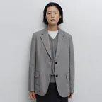 w. Editor Single Jacket (Italian gray)