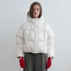 [10/29 출고] Arc Puffer Jacket Soft Ivory