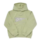 Cotte Flag Fleece Hoodie(LIGHT OLIVE)