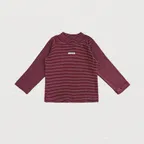 [4차 리오더] Pebble Stripe Turtleneck - burgundy
