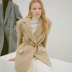 [9차][사이즈추가] Hairy Alpaca Blended Single Jacket - Beige
