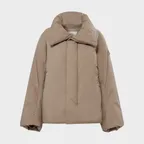 La Belle (라벨르) 여성 캐시미어 숏 코트 다운 자켓_MID BEIGE_DWW25560JL