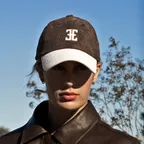 COLORATION CLASSIC LOGO CORDUROY BALL CAP_BROWN IVORY