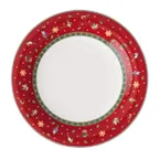 토이딜라이트 크리스마스 스페셜 평접시27cm 레드