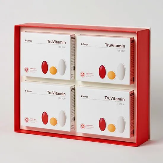 [선물세트] 덴프스 트루바이타민 4박스