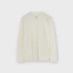 Soft Wool Blend Long Sleeve, Ivory