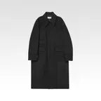 투어리스트 캐시미어 발마칸 코트 블랙