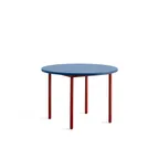 HAY Two Colour Table 105 (Blue-Maroon Red) 헤이 투 컬러 테이블 105 블루-마룬레드