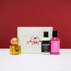 [단독/선물포장] 바디케어 세트 (스노우 페어리 샤워 젤 100g + 셀러브레이트 바디 로션 100g)