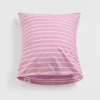Percale Pillow Sham - Mallow Pink Stripes (50x70)