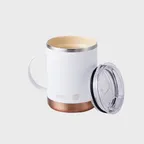 캐나다 아소부 세라믹 스텐 진공 보온보냉 얼티밋 머그 360ML 화이트