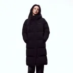 여성 레스터G 구스다운 롱패딩 (BLACK)