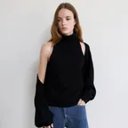 Ovia Bolero Cardigan Set (Black)