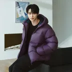 남성 올튼 다운 숏패딩 (D/PURPLE)