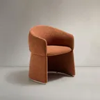 BOSCA 보스카 패브릭 체어 (테라코타 셔닐)