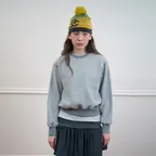 264. Binding Sweatshirt _ Melange Grey