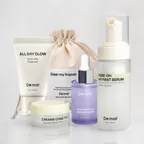 [파우치 증정] 장벽튼튼 트라이얼 키트(만능기초 50ml+판테놀 30% 앰플 20ml+크림 15ml+젤리클렌저 20ml)