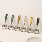 [1+1] SUS304 로펠 더 컬러 레이들 국자 [라면국자 앞접시겸용 서버스푼]