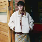 Reversible Cropped Mustang_(Beige)