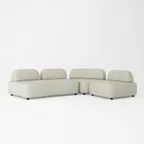 하바티 코너소파 (풀그레인가죽)