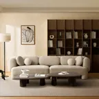 버니 4인 소파_아이보리