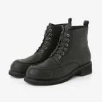 [삭형x로맨틱무브] 유팁 키높이 부츠 R25M410 (워싱블랙)