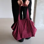 suede big tote (plum)_synthetic suede