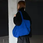 suede big tote (blue)_synthetic suede