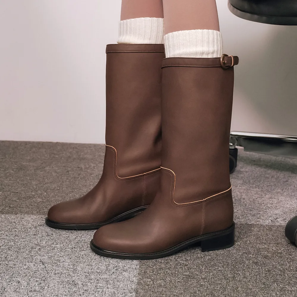 Mua long boots 2Color