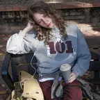 Dalmatian_Classic Sweatshirt Melange Grey