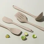 실리콘 키친툴 조리도구 4종 세트 (국자+망뒤집개+스패츌러+멀티스푼)